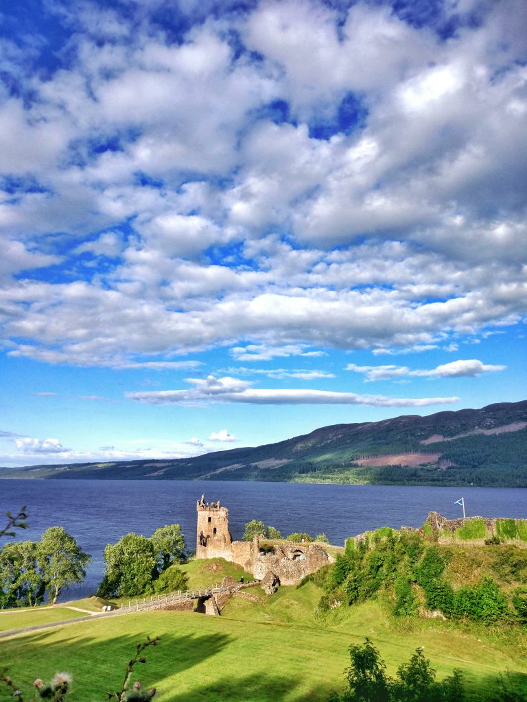 Castillo de Urquhart en Escocia 