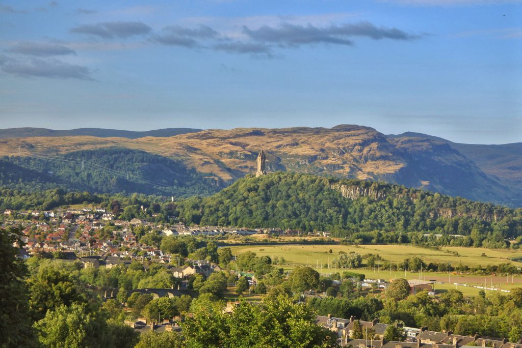 Monumento William Wallace en Escocia